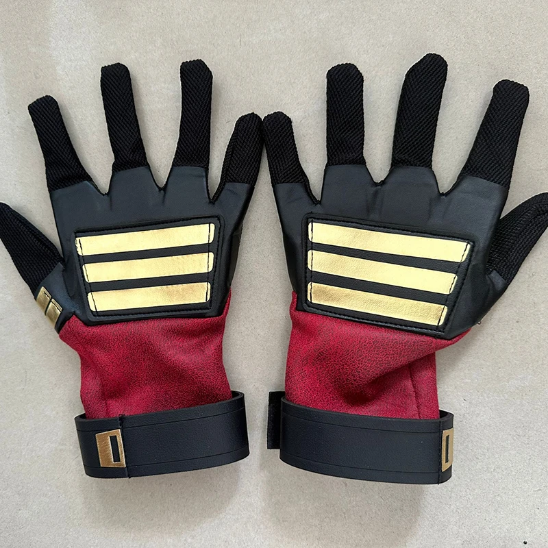 Deadpool Cosplay Gloves Wearable Glove Wade Wilson Costume Superhero Halloween Party Masquerade Carnival Props Adult One Size