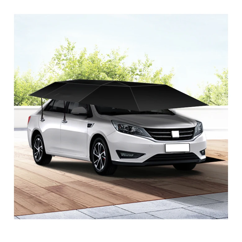 Wholesale Automatic Car Tent Electrical Removable Battery Customized Cover Umbrella for Remote Control Car Parking Tent