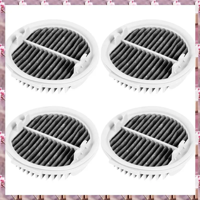 2025 4 ชิ้นแผ่นกรองเฮปาสำหรับเสี่ยวหมี่ รอยด์มีไร้สาย F8 เครื่องดูดฝุ่นแบบใช้มือถือสมาร์ททดแทนที่มีประสิทธิภาพตัวกรองเฮปาอะไหล่ Xcqlx