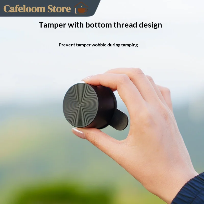 CERA PCM01 Portable Coffee Powder Hopper Pressurized Double Dose Coffee Filter Basket 15g Capacity Espresso Brewing Accessory