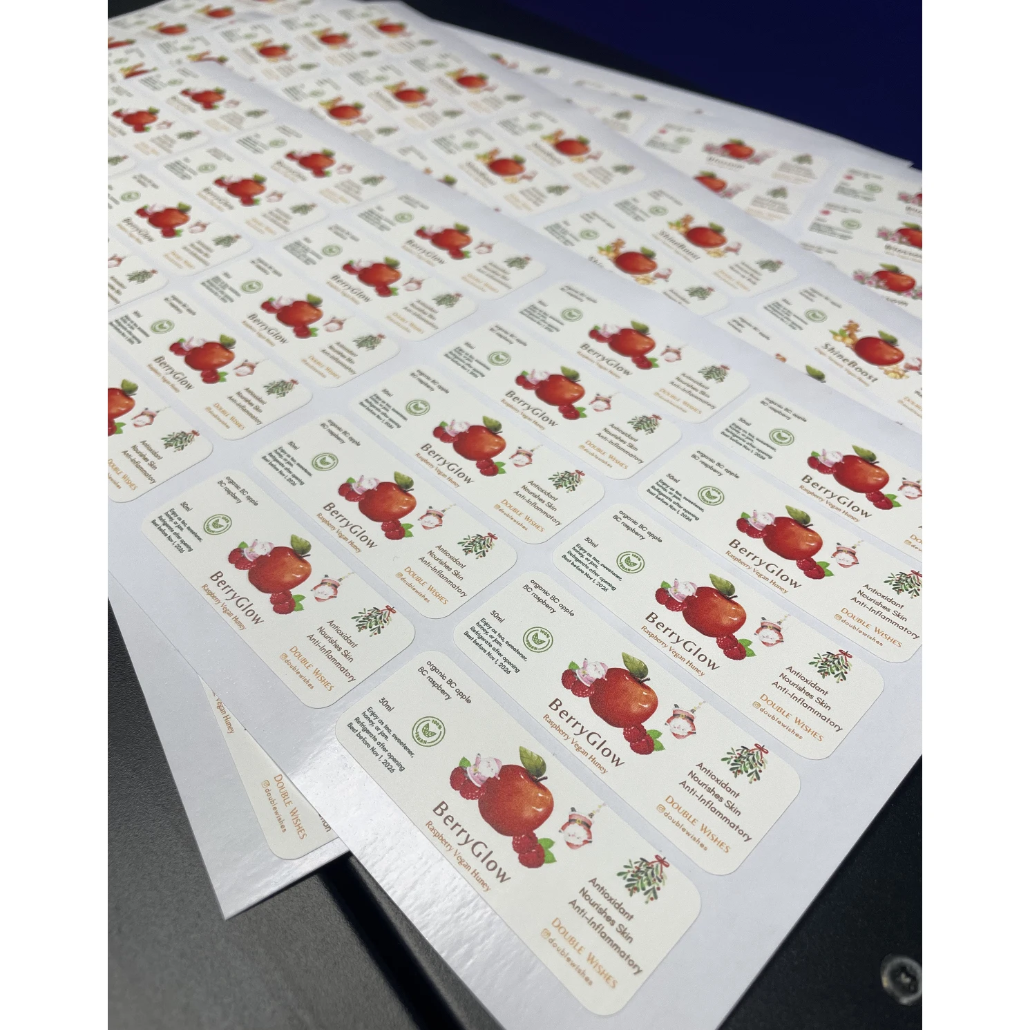 Custom Essential Oil Bottle Sticker Personalized Waterproof Cream Label Product Logo Print Adhesive Cosmetics Lipstick Candle