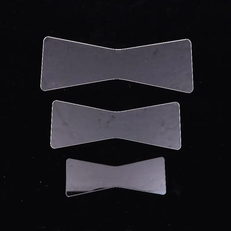 1 set di modelli per router ad arco Modelli in acrilico trasparente PET per strumenti per modelli di router per la lavorazione del legno