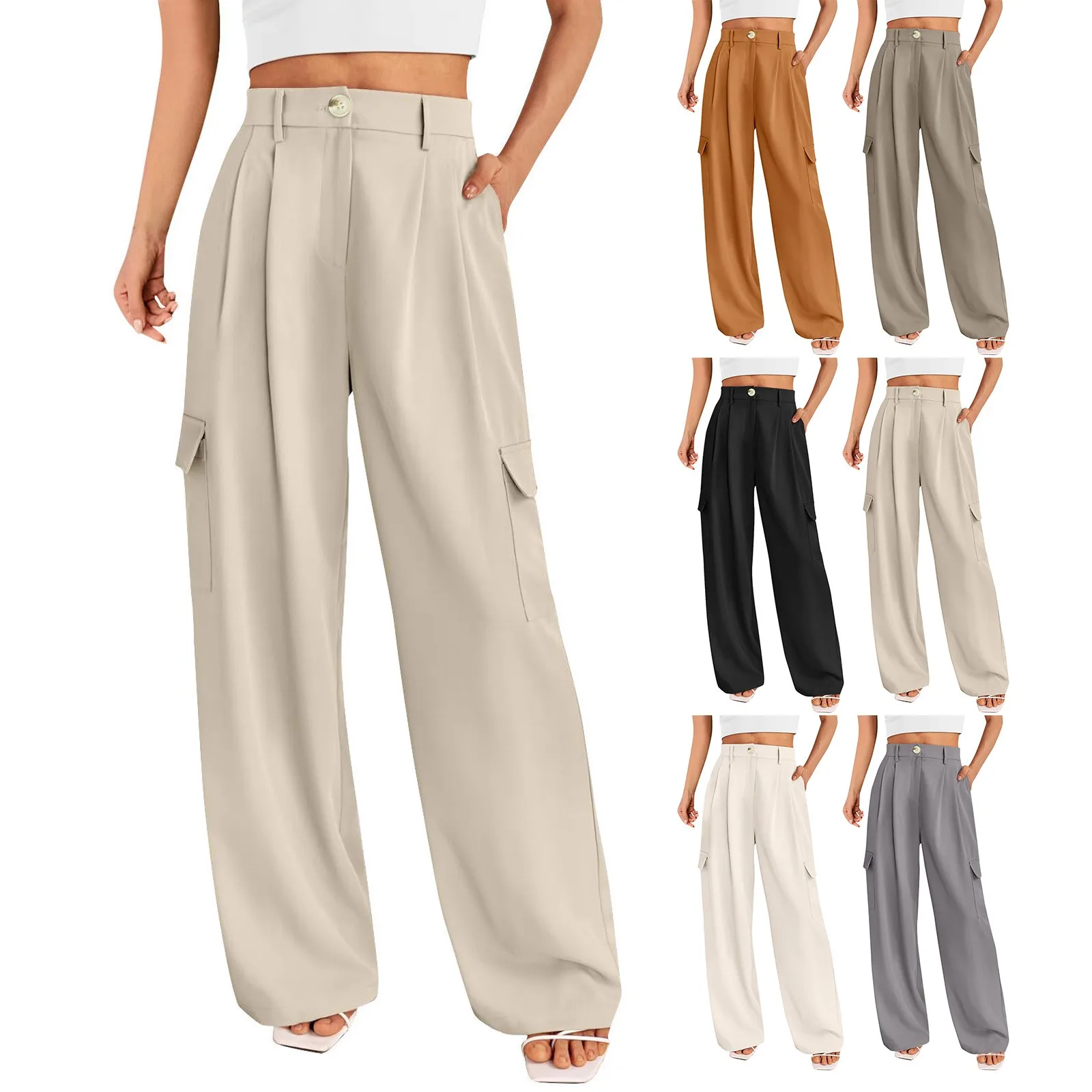 Women' Pants Suit for Women Work Casual Womens Casual Harem Baggy Pants A Tracksuit for Women Women Casual Pants Suits