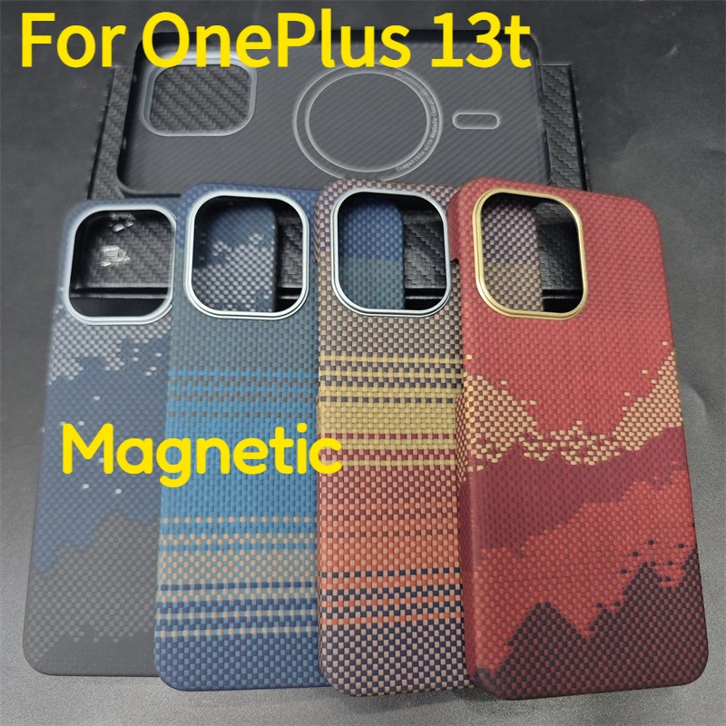 

Чехол для OnePlus 13T, чехлы из углеродного волокна, чехол для мобильного телефона, противоударные чехлы для телефонов, чехол из арамидного волокна для OnePlus 13t