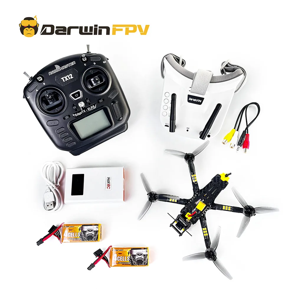 DarwinFPV 비행 제어 쿼드콥터, BabyApe 2 FPV 드론, 6S 4S RTF FPV 드론