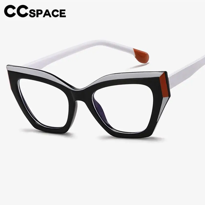 B57514 Casual Anti Blue Light Reading Glasses Women Retro Spring Hinge Presbyopia Eyeglasses Diopter +50+100+150+200+250+300+350 image 3