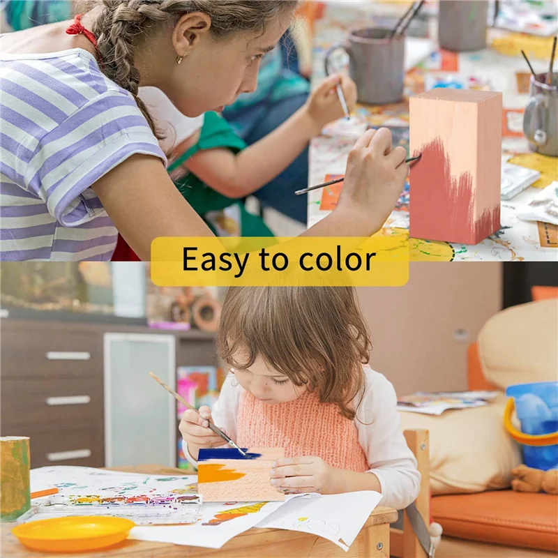 AA19 32X Basswood Carving Blocks 4 X 2 X 2 Inch,Large Whittling Wood Carving Blocks Kit For Kids Adults Beginners Or Expert