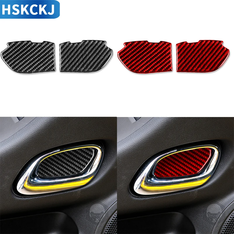 

Carbon Fiber Inner Door Handle Bowl Cover Accessories Styling Decoration For Chevrolet Camaro 2010 2011 2012 2013 2014 2015