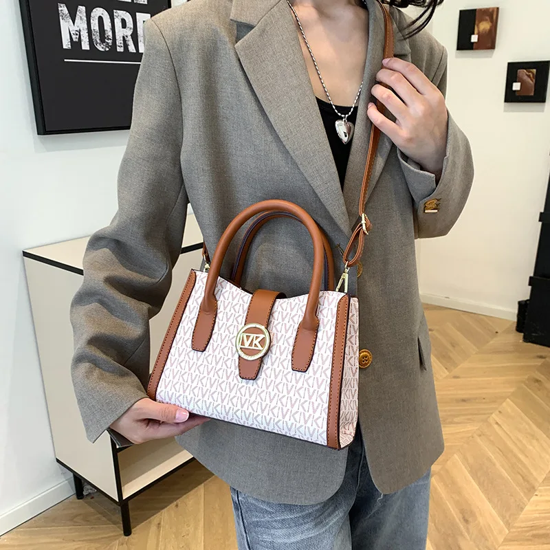 

French Elegance Tote Bag 2025 - Vintage-Chic Top-Handle Purse, Premium Versatile Commuter-Ready