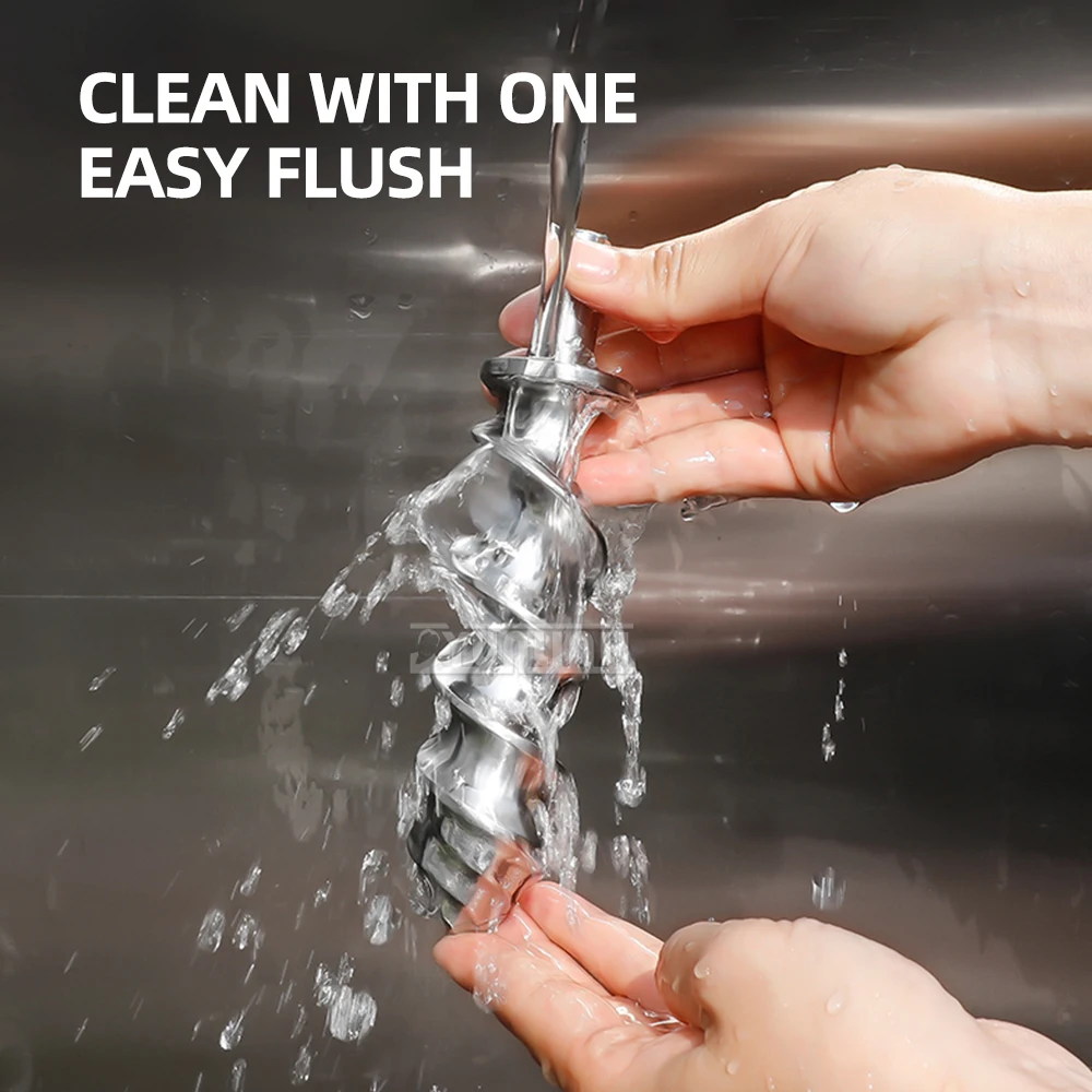 عصارة فواكه وخضروات من الفولاذ المقاوم للصدأ، عصارة باردة مدمجة، تورشيو بريسا لكل Uva