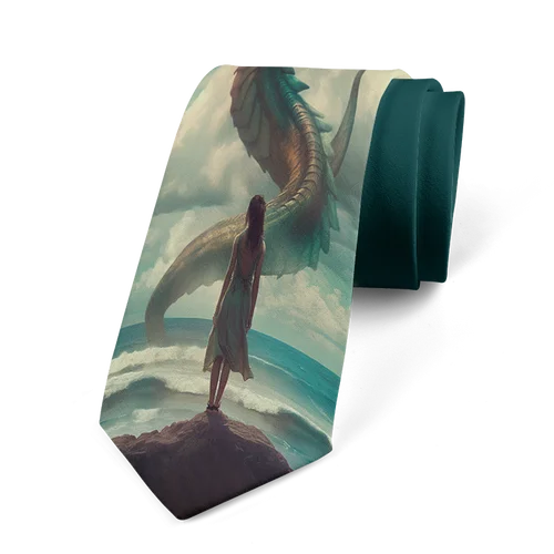 Imagen 2 del producto Corbata de dibujos animados de nuevo diseño, estampado 3D, moda Harajuku Kawaii, corbata Unisex de 8CM, corbata delgada para citas, boda, fiesta, Cosplay