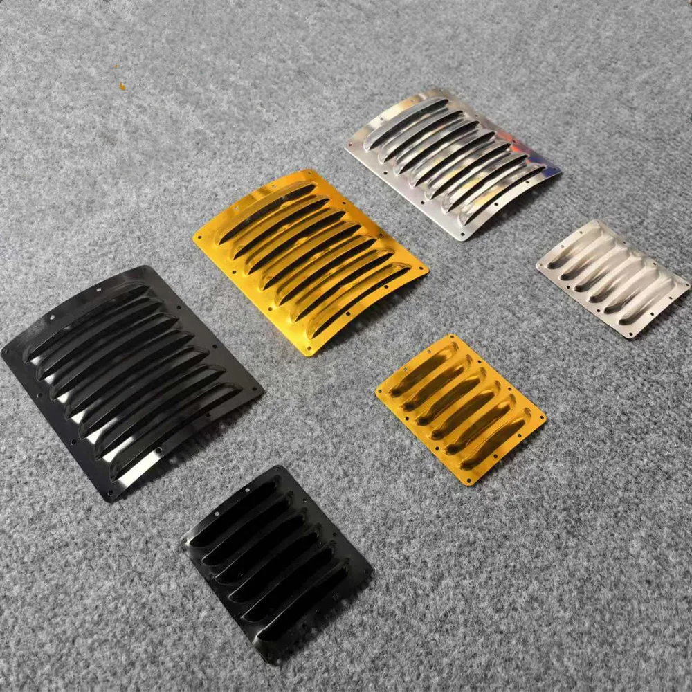 1 Pcs Aluminum Cooling Fin for TOC RC Aircraft Cowl,Heat Dissipation Upgrade/Replacement Parts-Durable Aeromodelling Accessories