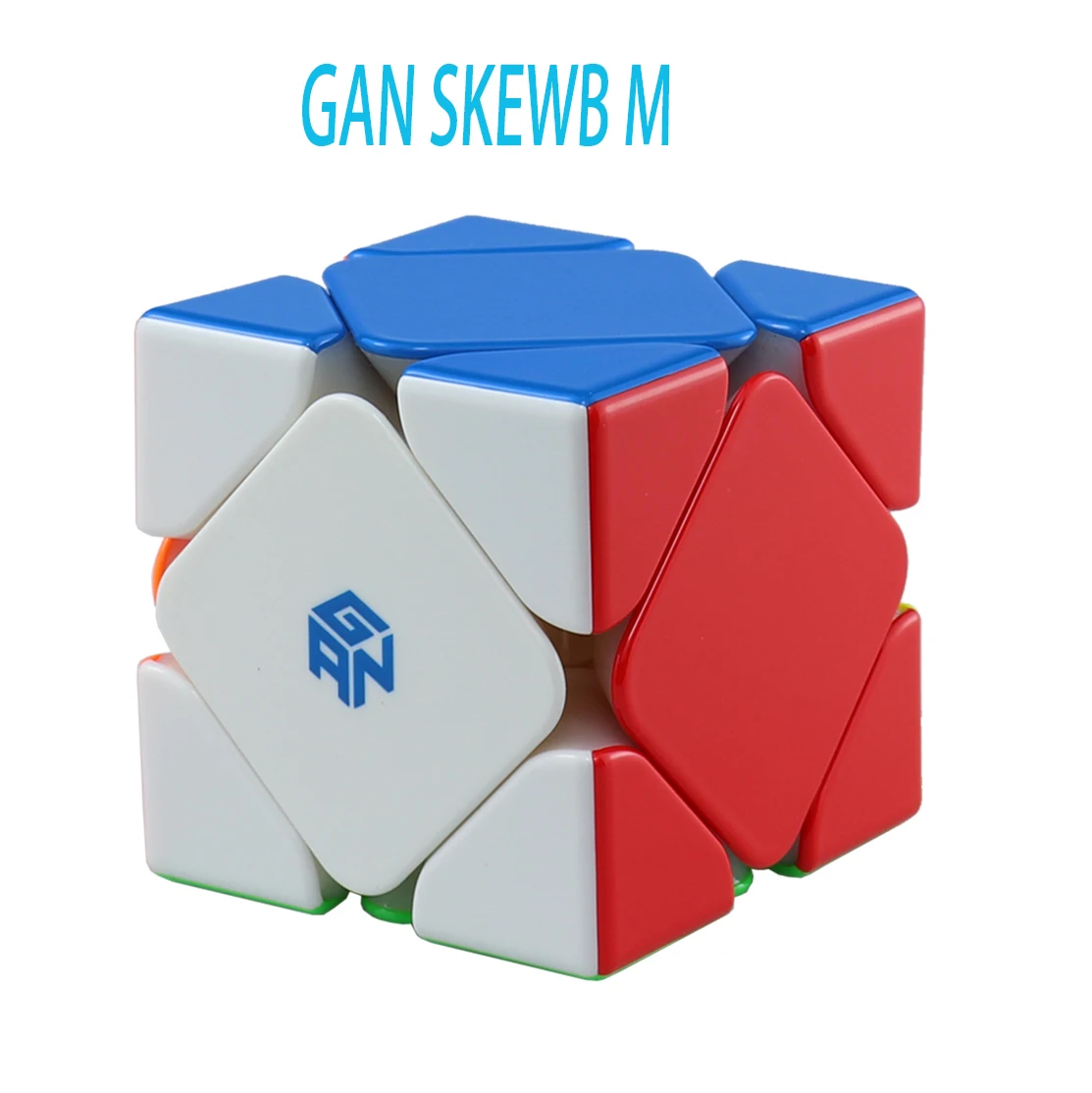 GAN Skewb M Magnetische Magic Speed Cube Stickerloze Professionele Fidget Speelgoed GAN Skewb Verbeterde Cubo Magico Puzzel
