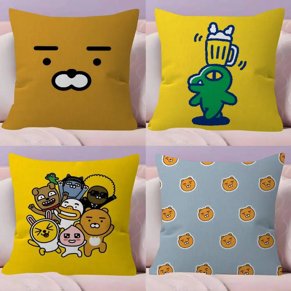Cartoon Lustig Niedlich K-KAKAO Personalisierter Kissen-Staubschutz Schlafzimmer Kinder Party Dekoration Kissenbezug Geburtstag Kinder Geschenk