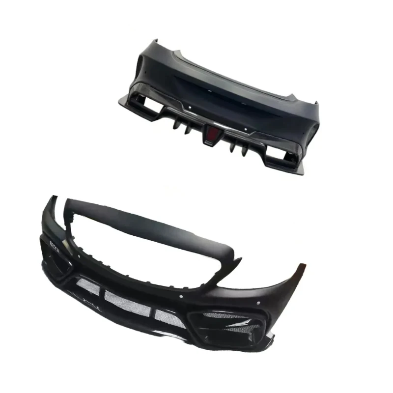 Hot Selling Imp Style Bodykit Suitable for   W205 C63 C63s Coupe Front and Rear Bumper Spoiler