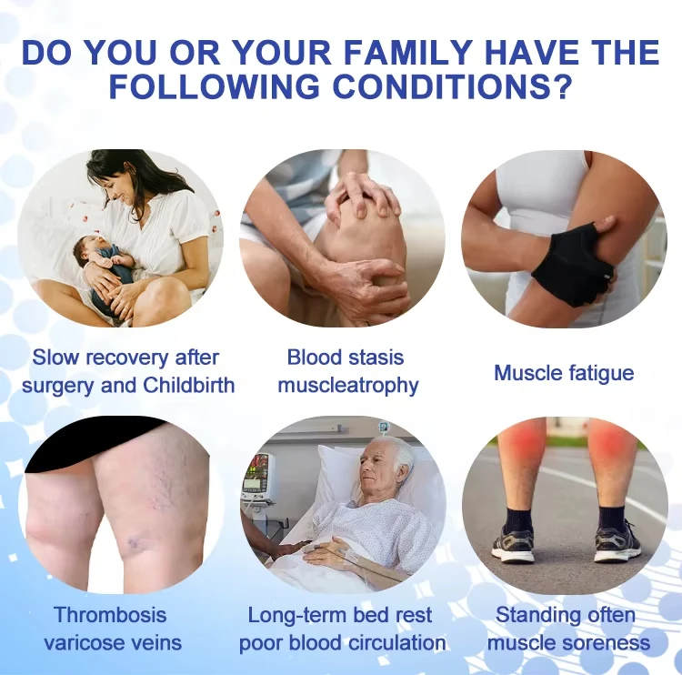 Dispositivo de masaje de drenaje linfático, presoterapia profesional para el hogar, equipo de cuidado corporal para adelgazar y reafirmar piernas, novedad de 2026