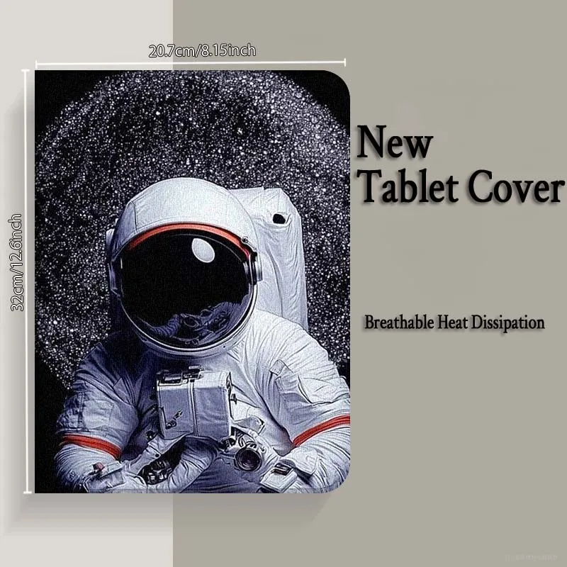 رائد الفضاء كول آرت لشاومي ريدمي باد 2 7 8 6 6S 5 4 SE Pro 8.8 11 8.7 11.2 12.4 Ultra Plus Max حافظة تابلت