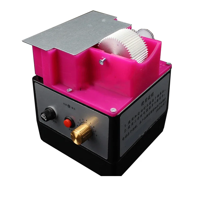 

220V/6W Electric Oil Side Box Side Dyer Non-Stick Oil Adjustable Speed Dyeing Deep Tooth/Pineapple Pattern Tooth Optional