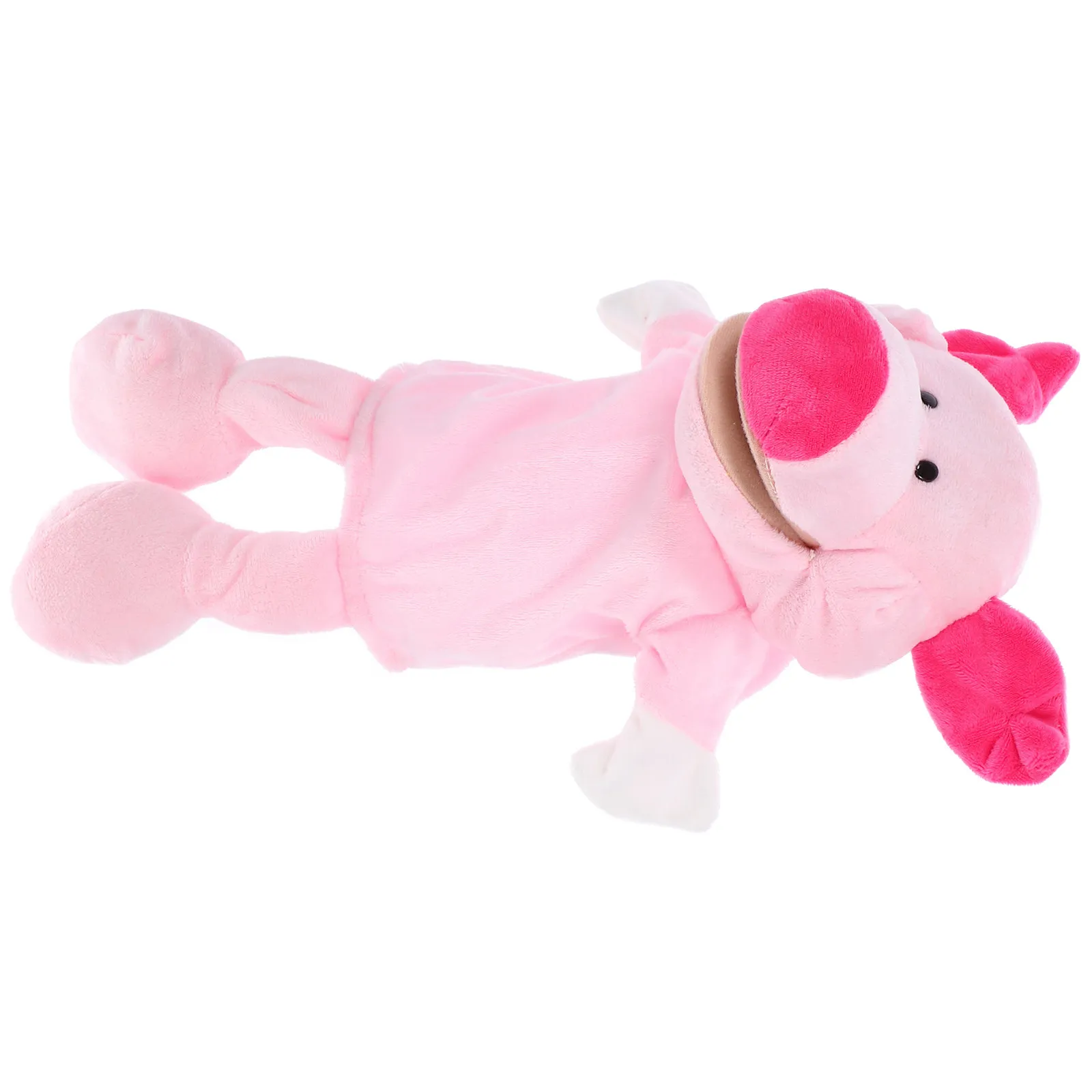 Pig Shaped Interactive Hand Puppet for Storytelling Early Education Tool Enhances Imagination Language Skills Hand Eye