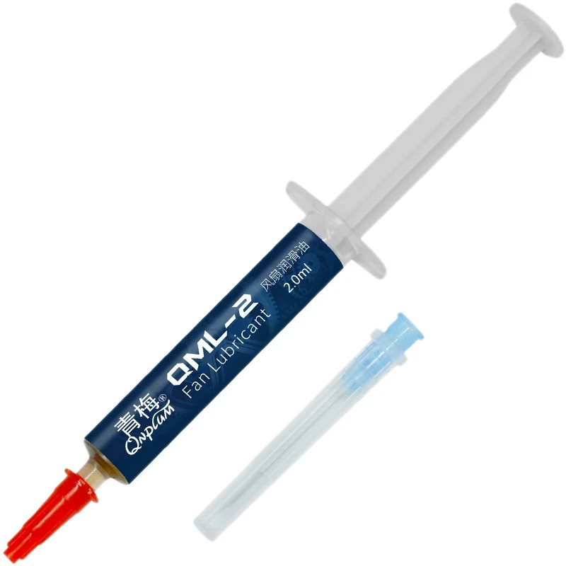 Qnplum-ファン潤滑剤グリース、コンピュータデスクトップのシャーシ、ファンベアリング、QML-2、サプライ、新製品に適しています