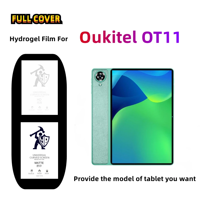 

2pcs Matte Hydrogel Film For Oukitel OT11 HD Screen Protector For Oukitel OT11 Frosted Protective Film Protector Clear