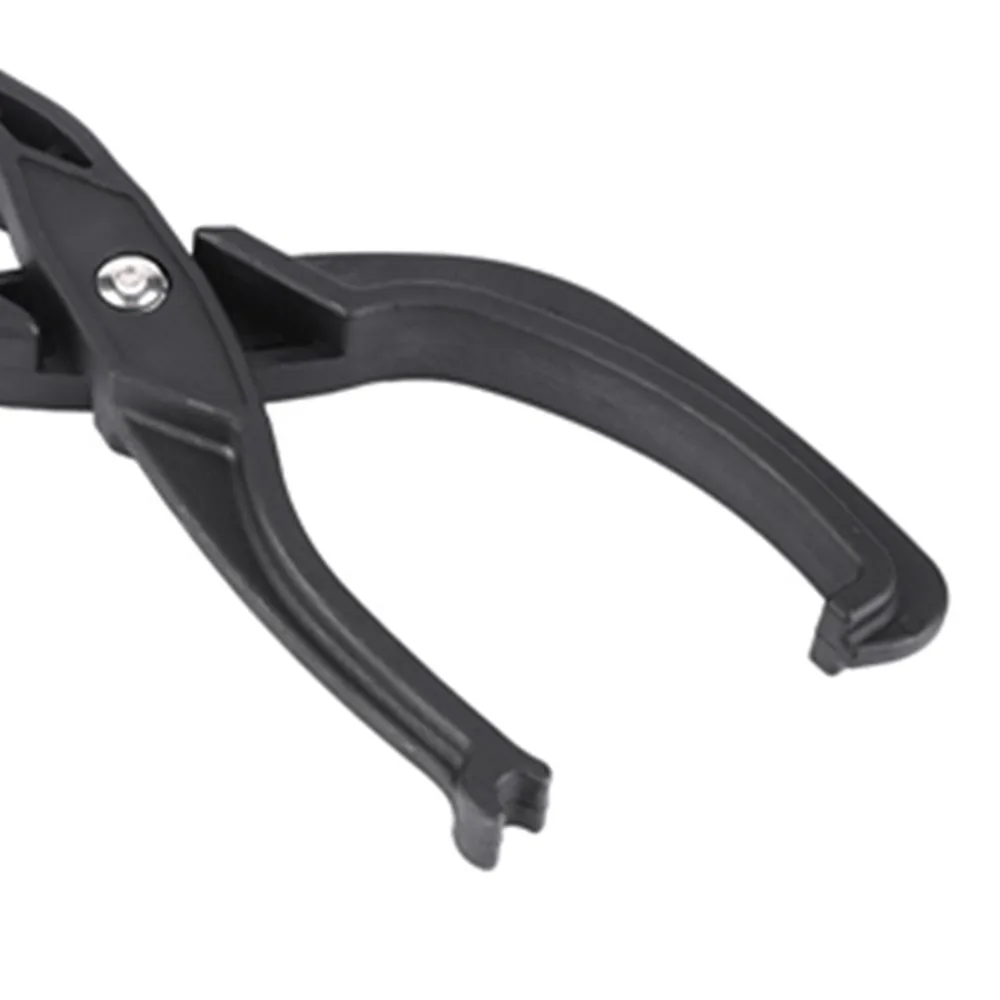 

Durable Anti-Slip Grips Bike Tire Pliers for Tires Below 1.8in Plastic Tyre Remover Black Bicycle Tire Bead Jack Cycling Tool