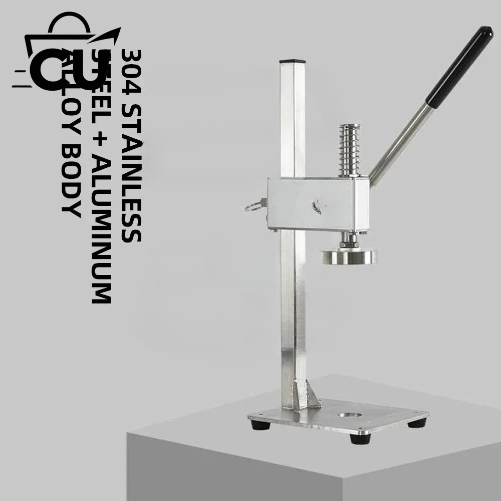 GJ-YGJ2025 Stainless Steel Cap Press for PET Bottles And Aluminum Cans - Automatic Sealing Machine