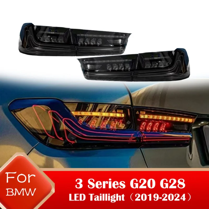 Tail Light For BMW 3 Series G20 G28 G80 Taillight Assembly 2019-2023 Modified CLS Laser LED Driving Light Turn Signal Rear Lamp