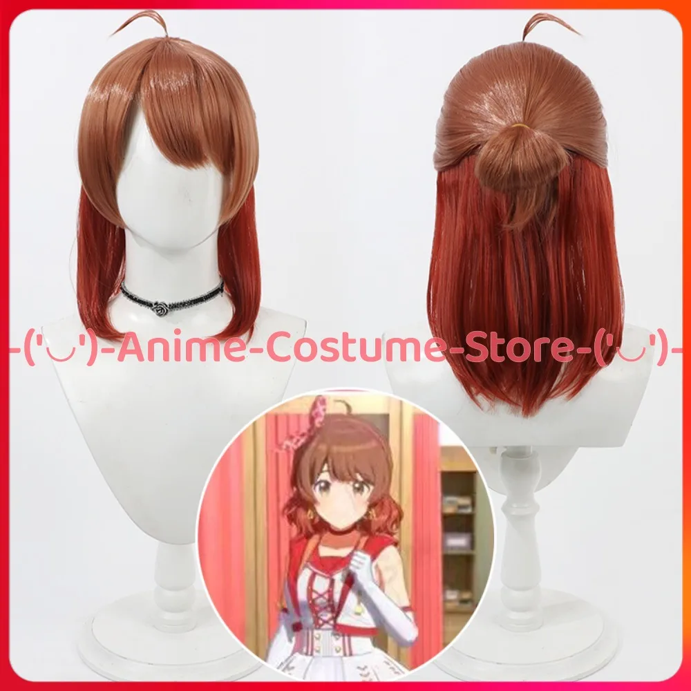 

Idolmaster блестящие цвета Ханами Юга косплей парик аниме игровой персонаж Хэллоуин карнавальный костюм для вечеринки парики синтетические волосы