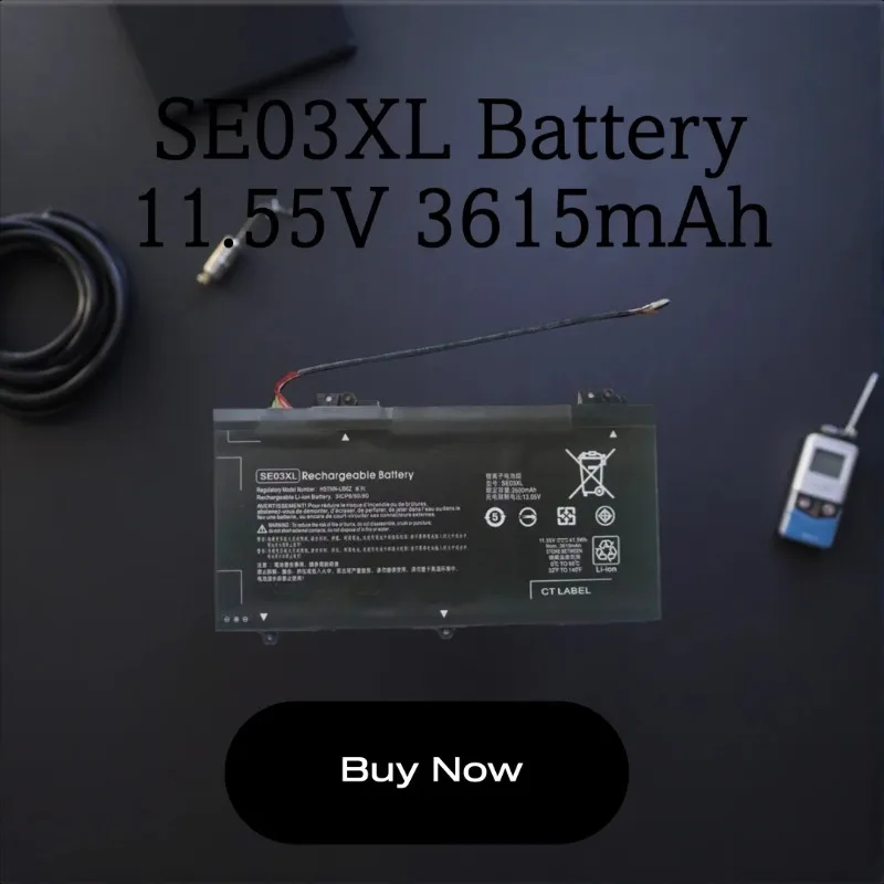 

SE03XL Battery 11.55V 3615mAh For HP Pavilion 14-AL000 14-AV000 Series:14-AL061NR 14-AL001LA 14-AL062NR 14-AL015NA 14-AV003LA