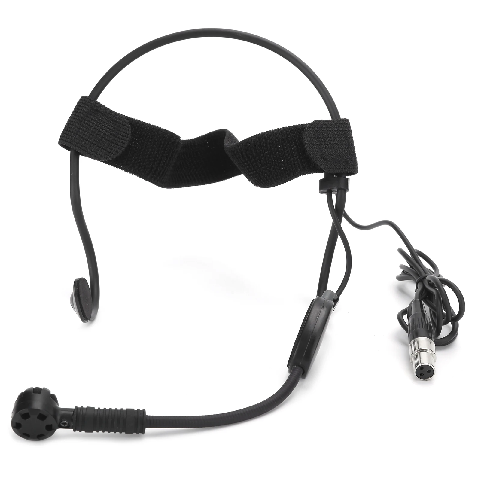 Headband Microphone Headset Microphone Mini 3 Pins Headband Microphone Condenser Mic for Wireless System Transmitter  Mixer