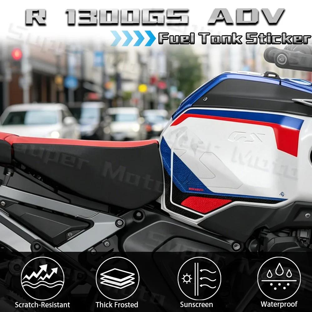 r-1300-gsアドベンチャー-r-1300-gs-r1300gs-adv-2025-バイク用フロスティング燃料タンクサイドパッドプロテクターステッカーセットデカール防水