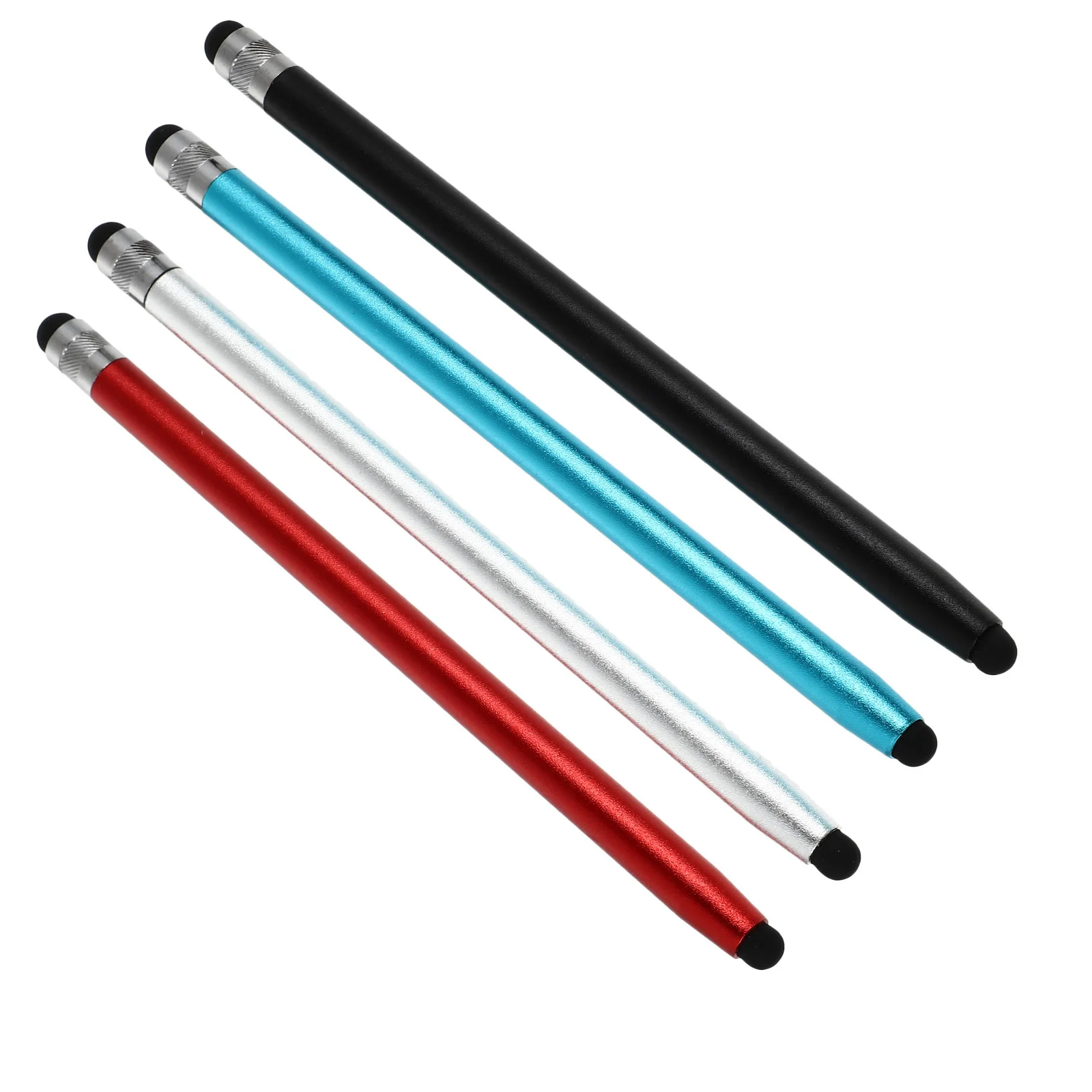 

4Pcs Capacitive Pen Dual Nib Stylus for Tablet Phone Screen Touch Universal Stylus Pencil Tablet Screen Pen Capacitive Pencil
