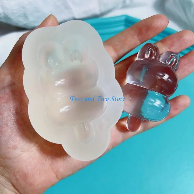 HX6F Mochi سيخ شكل قالب من السيليكون الأواني الساخنة المطبخ صنع قوالب قابلة لإعادة الاستخدام قالب صب الطعام زخرفة DIY بها بنفسك