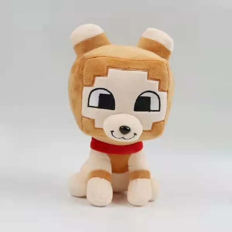 25 cm Bobicraft perro de peluche de juguete lindo personaje del juego perro de juguete suave Animal relleno juguetes para niños cumpleaños regalos de navidad