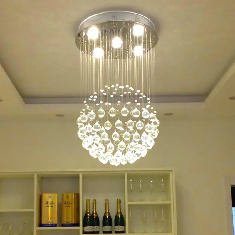 TYLA-Lâmpada pingente de cristal LED moderno, luzes penduradas, lustre para casa, estar, sala de jantar, quarto, criativo, luxo