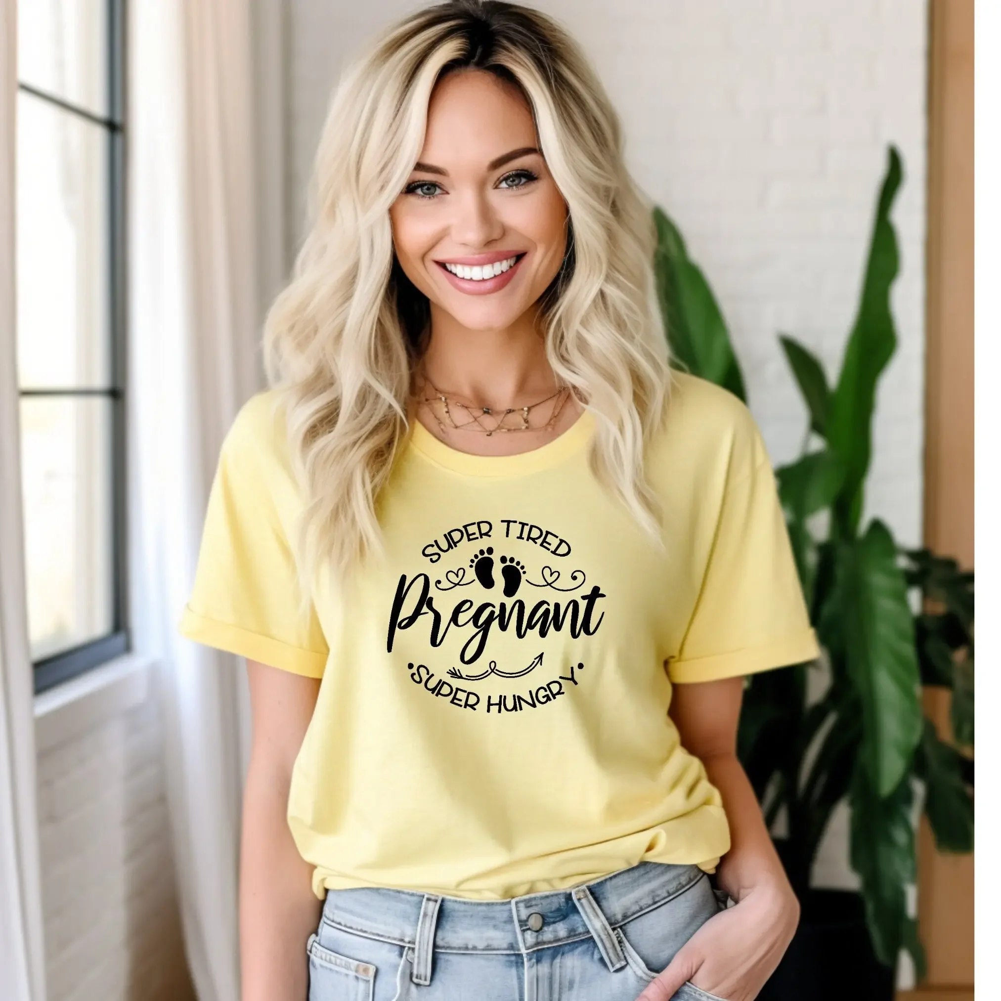 Funny Pregnant T Shirt Baby Shower For New Mom Expecting Mommy To Be Super Outfit Cute Pregnancy