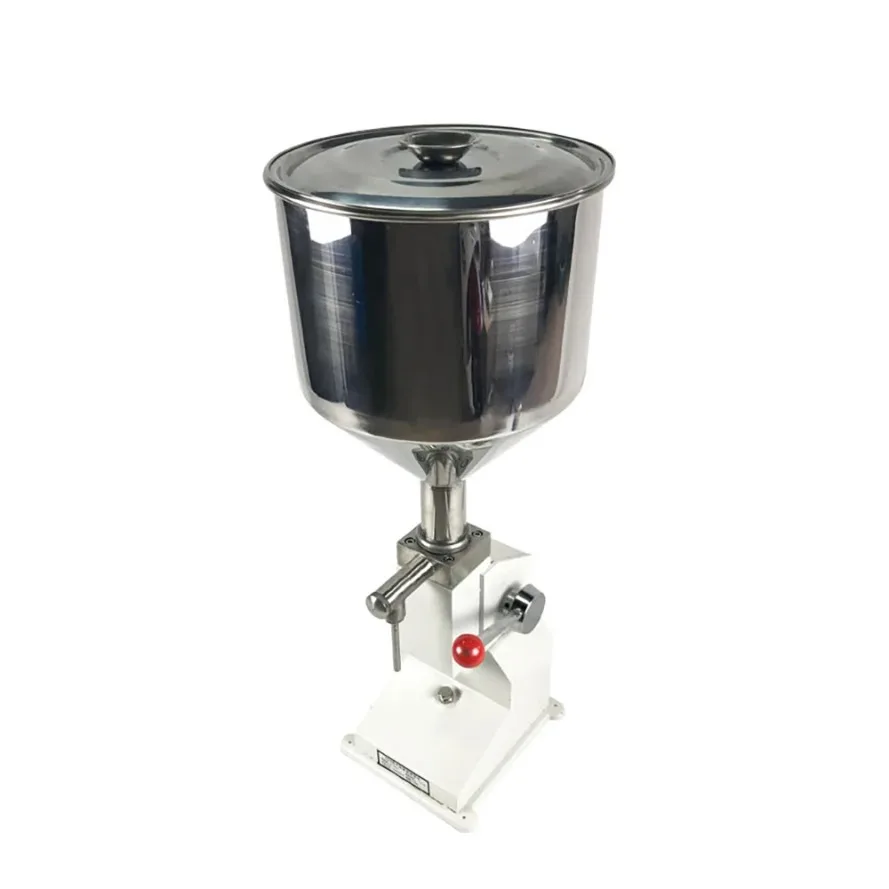 5-50ml Manual Liquid Paste Filling Machine, Cosmetic Cream Nail Polish Honey Shampoo Juice Packager for Small Batch