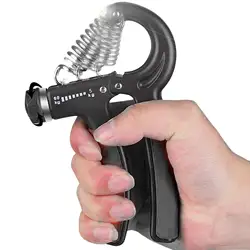 5-60kg Hand Grip Strength Power Trainer Gripper Strengthener Adjustable Resistance Gym Exerciser Finger Strength Trainer