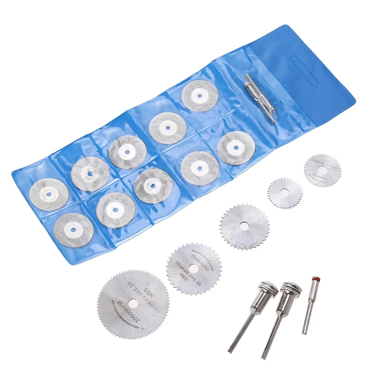 

20 Pcs Electric Grinder Accessories Circular Tool Grinding Wheel Metal Cut-off