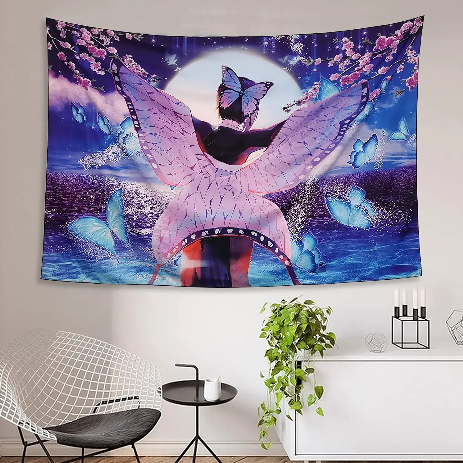 

Гобелен из аниме «рассекающий демонов», японский гобелен в стиле аниме, украшение для гостиной, колледжа, спальни, дома