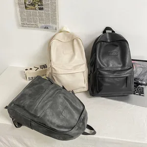 Pu Leder -Rucksack für Männer und Frauen, hochwertige Rucksäcke, Luxus -Designer -Rucksack, Reisetasche mit großer Kapazität 12 Hauptverkaufs -Rucksack für Frauen großes Leder - №11