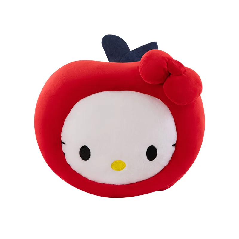 Aoger كارتون مرحبا كيتي أفخم لطيف أبل سماعة KT ألعاب من نسيج مخملي حقيبة قلادة المفاتيح دمية عيد الميلاد هدية عيد ميلاد #6