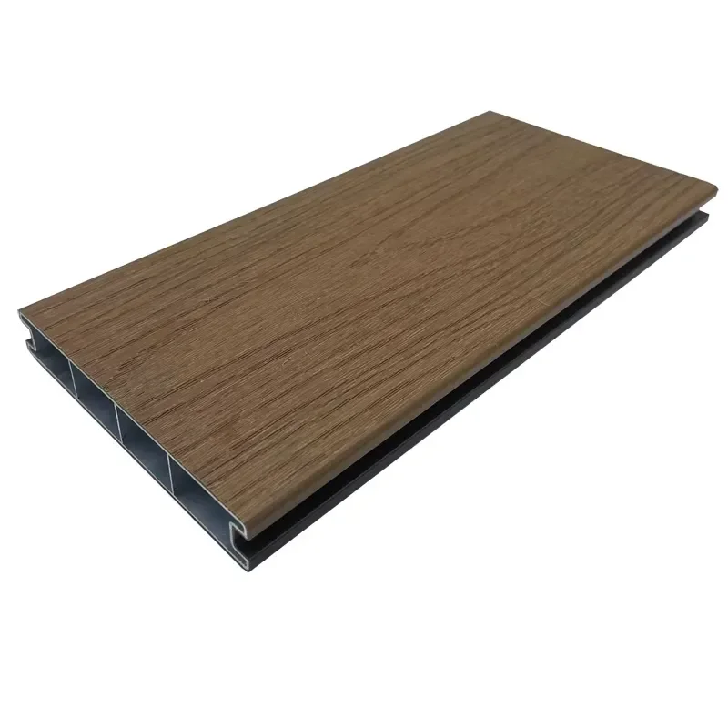 Warm Insulating PVC CO-extrusion WPC Cladding Aluminum Composite Decking Waterproof Wear Resistant Anti-slip Wood Grain