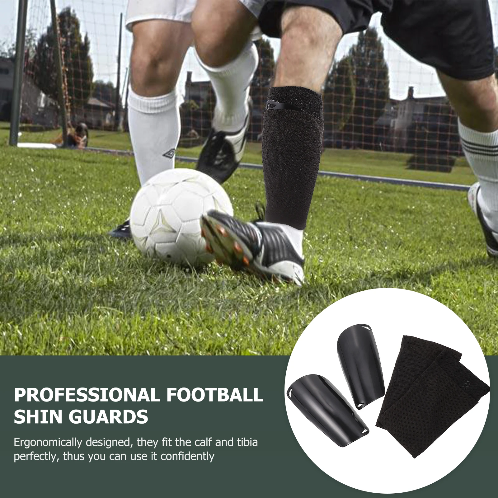 

Shin Guard Socks Lightweight Leg Gaiters Rugby Accessories Safety Protectors Sleeve