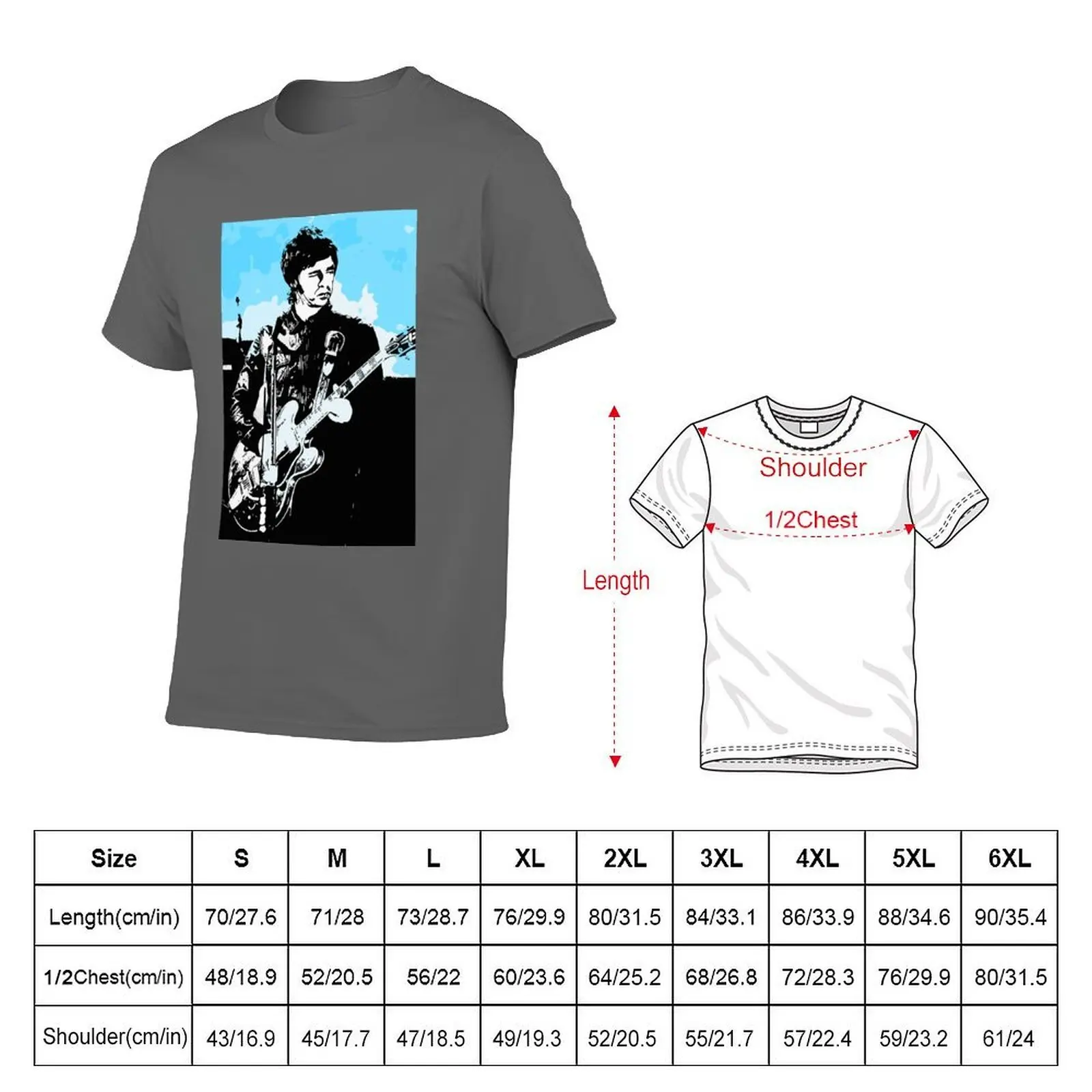 Fan Singer Rock Men Womens Funny Mens Gallagher Liam T-Shirt Plus Size Loose Fit T-Shirt