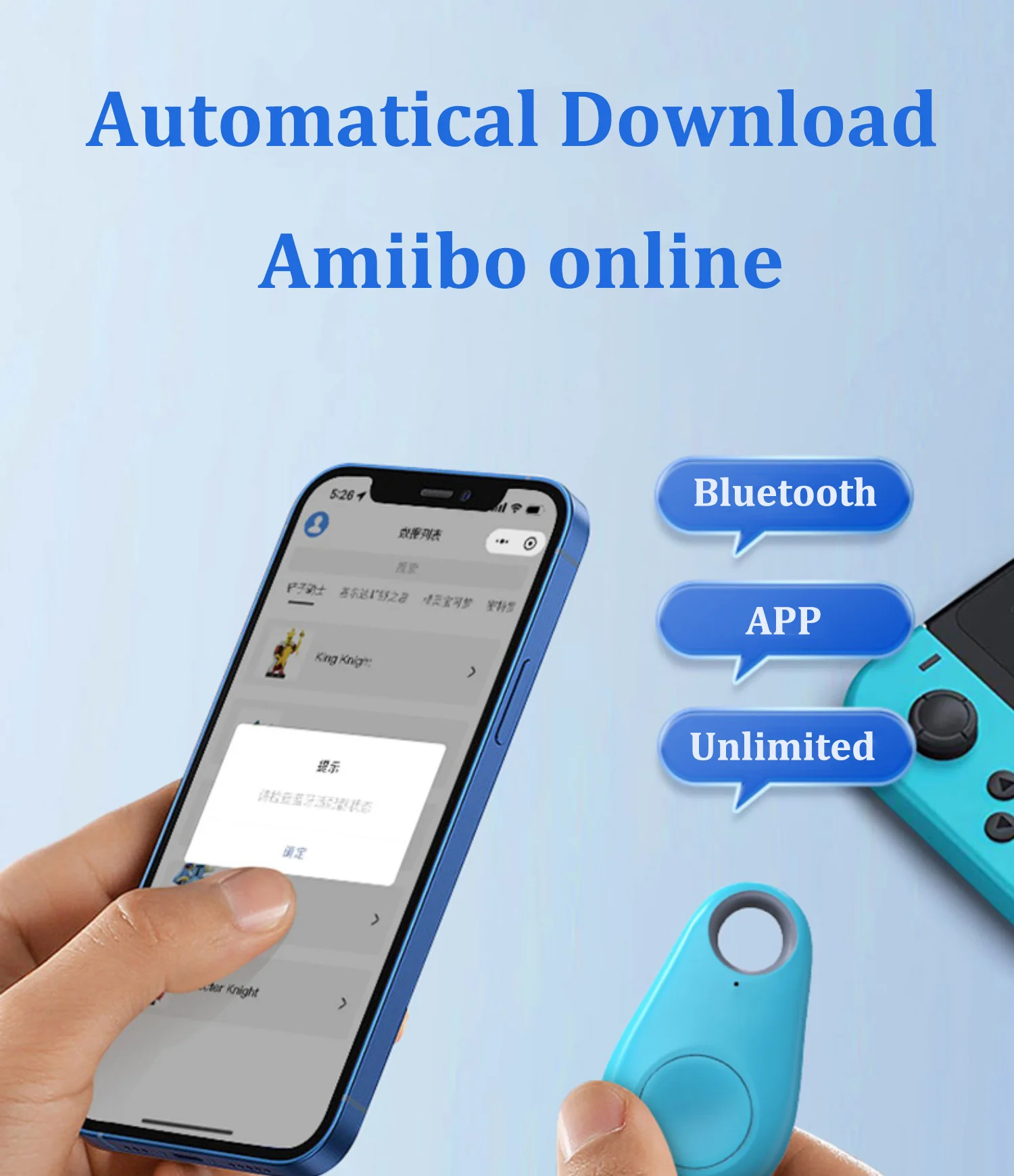 New For amiibo Smart Simulator NFC Pixl Infinite Card Swipe Character Induction Burner Toy for Legend Kingdom Tears Breath Wild