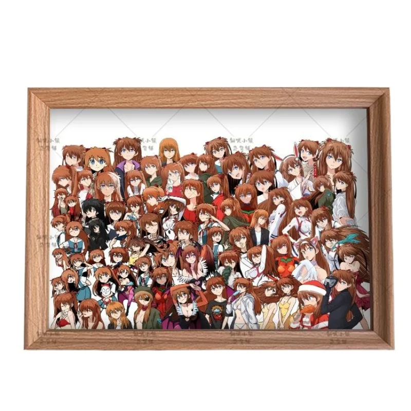 

Акриловая подставка-постер EVA Аска Лэнгли Сорю: милая 2D-фигурка для декора стен, подарок для фанатов аниме