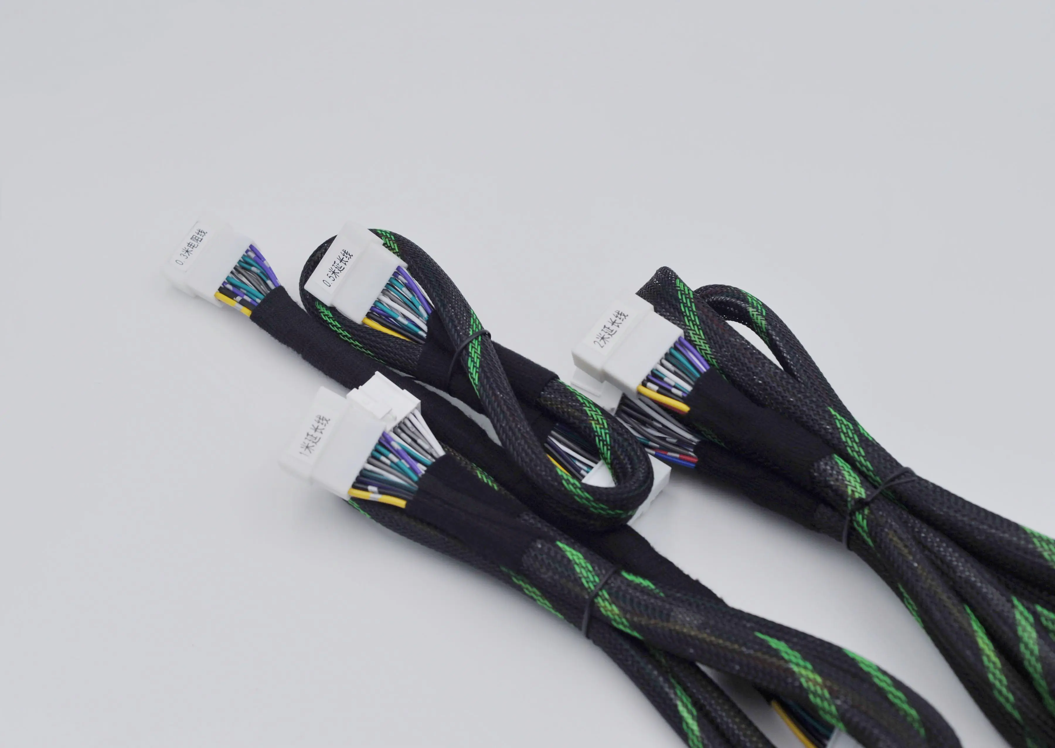 Car Power Amplifier DSP Special Wiring Harness 4 in 6 out Extension Cable Pair Extension Cable with Resistance Line 0.3 M 5 M
