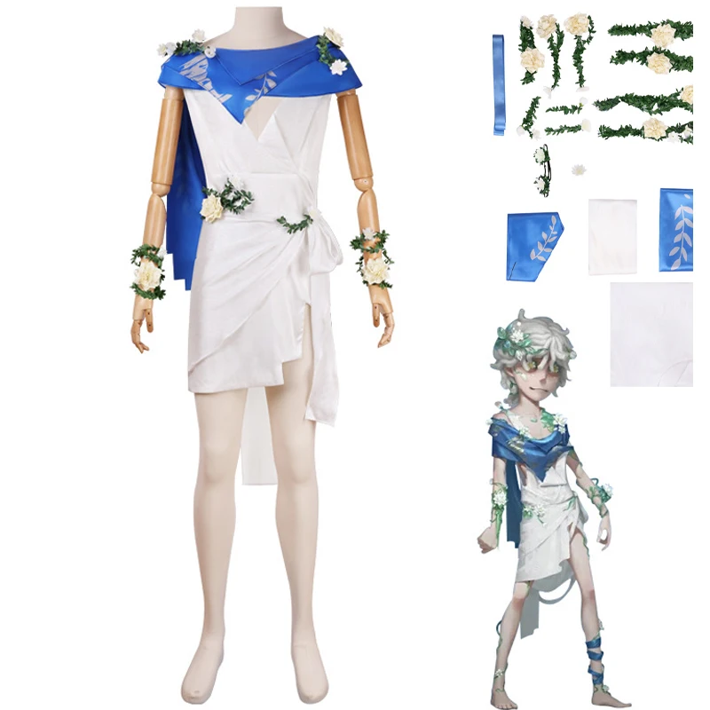 

Fifth Personality Cos Clothing Two-dimensional Animation Clothes Female Patient Lake Movie Cosplay Animation Clothing